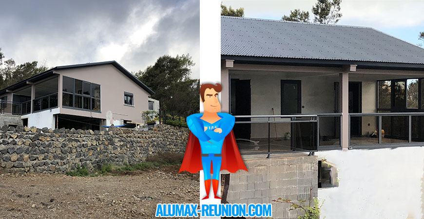 garde-corps avec veranda Saint-philippe