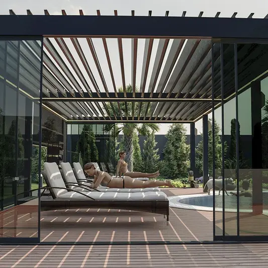 Un bon portail en aluminium, bien conçu. J’aurais apprécié plus d’options pour le personnaliser davantage.